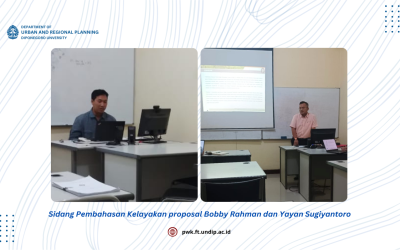 Sidang Pembahasan Pra Proposal Mahasiswa S3 PWK